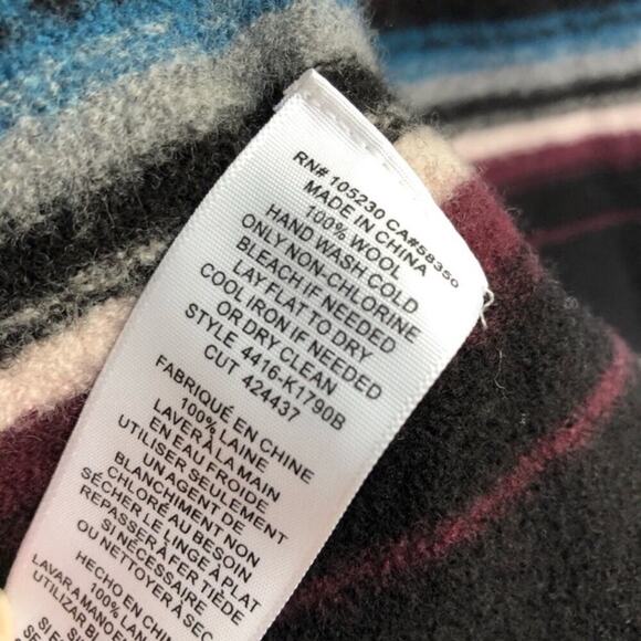 Joie Ligiere wool striped long drape vest - Picture 9 of 11